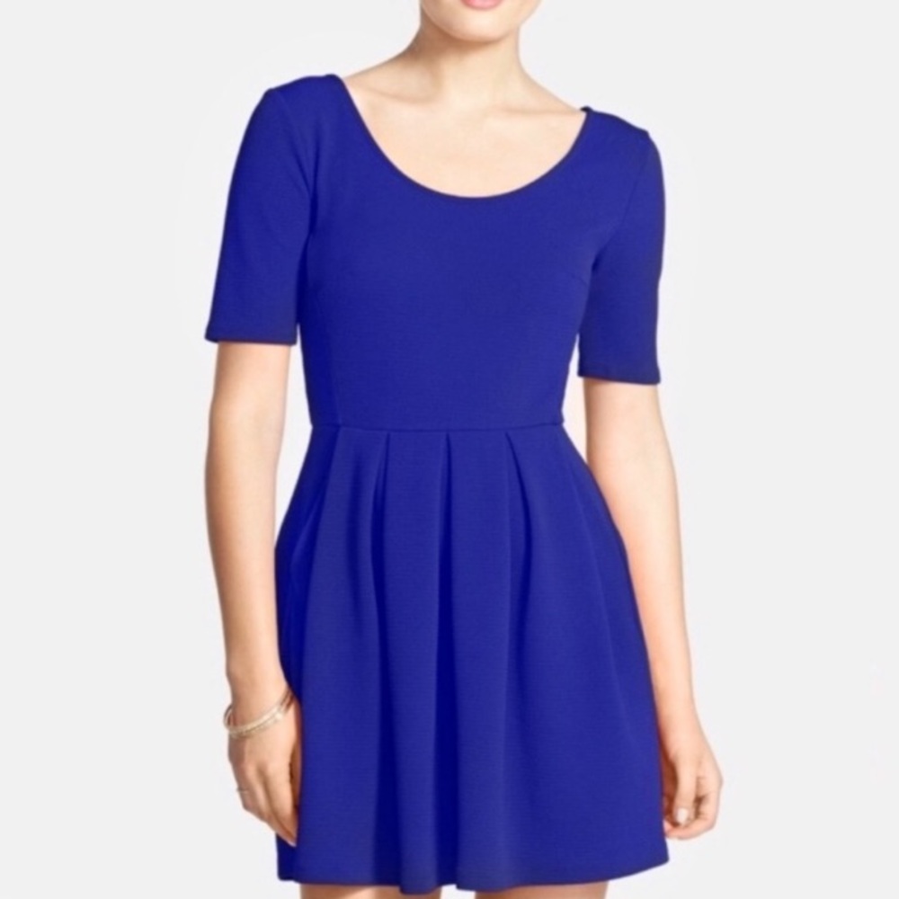 LUSH // Royal Blue Cocktail Dress